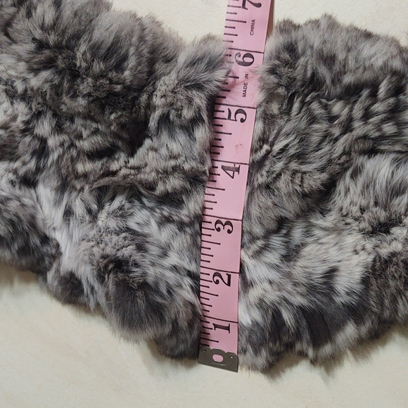 Saks Fifth Avenue Natural Chinchilla Infinity Scarf - Picture 9 of 10